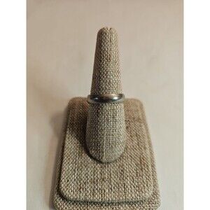 925 Sterling Silver Wedding Band Women Size 8